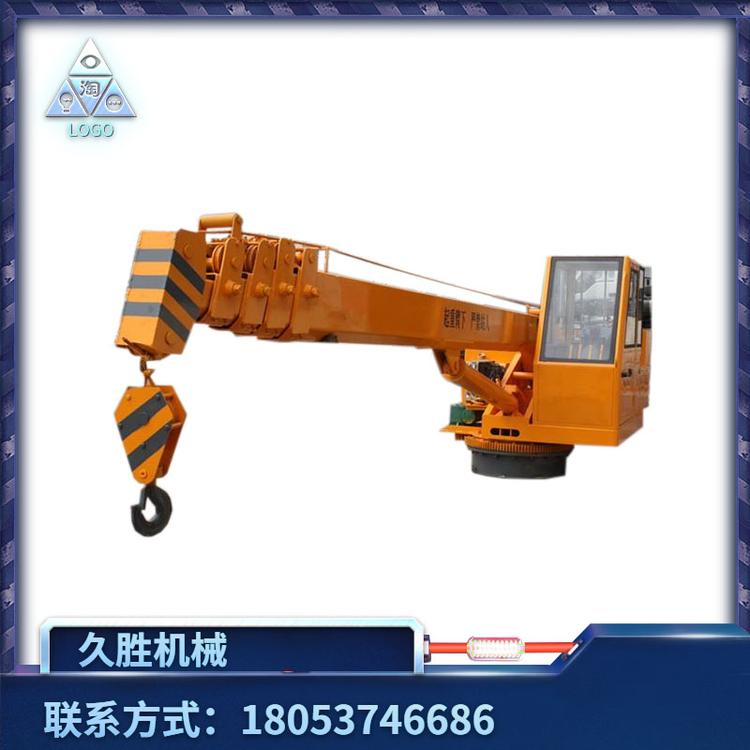 港口码头船用吊机 渔网吊渔船吊 大型装卸吊 甲板起重机 久胜机械