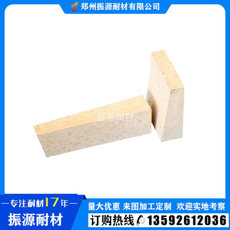 粘土斧形砖T19 T20  各种规格定制 高温窑炉用耐火材料 振源厂家批发