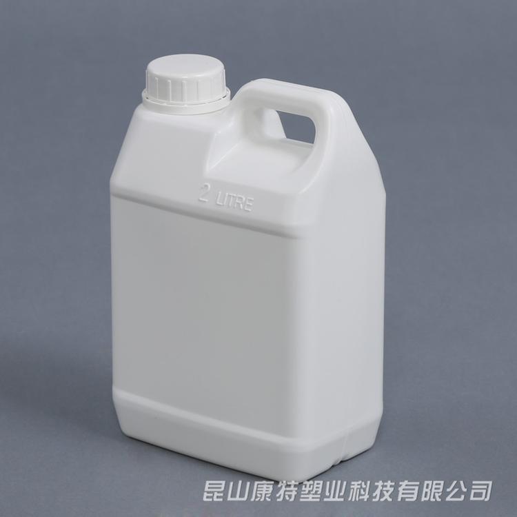 提把桶 2-5L提把桶带字 塑料桶价格  厂家直销HDPE 白色民用桶 方形提桶水桶酒桶油桶 扁方提桶卤水桶 全新料塑料桶