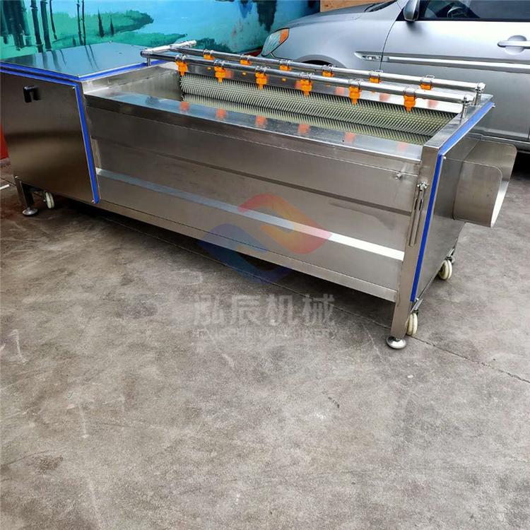 供应芥菜去泥清洗机 多功能大姜毛辊清洗机 土豆清洗脱皮一体机 现货