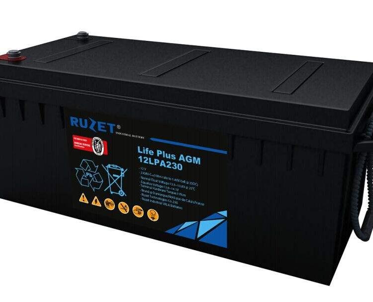 Ruzet路盛蓄电池12LPA20 12V20AH免维护蓄电池