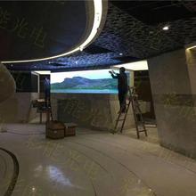 彩能 P2.5室内全彩 三面转角LED显示屏 LED异形屏展览馆LED显示屏LED柱子屏LED场馆全彩屏 深圳一线生产厂家 LED深圳生产商