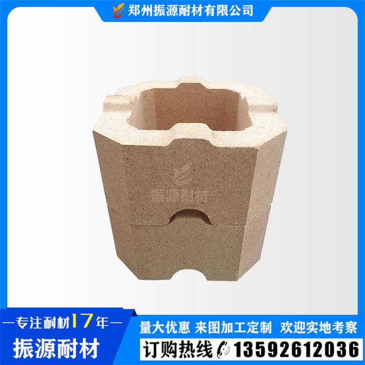 玻璃窑专用耐火材料  烟道砖定制 河南刚玉质耐火砖厂家