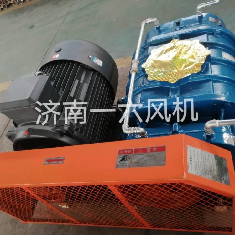 高压水冷型三叶罗茨鼓风机镀锌厂专用罗茨风机电厂专用罗茨风机厂家