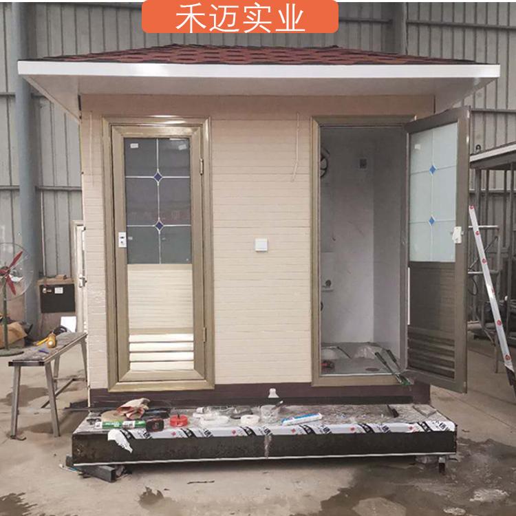 旱厕改造 户外成品公厕 四板一顶移动厕所  厂家出售