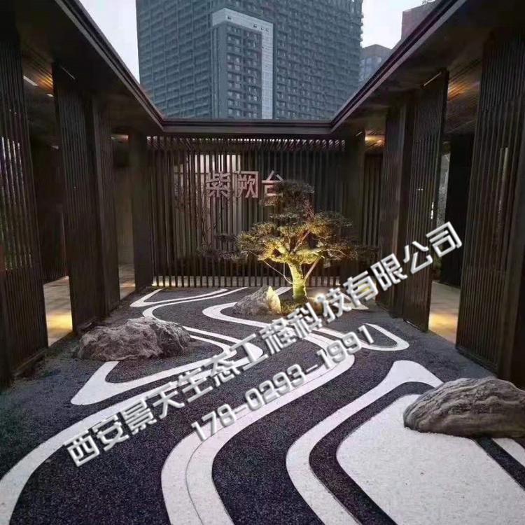 胶筑石透水地坪