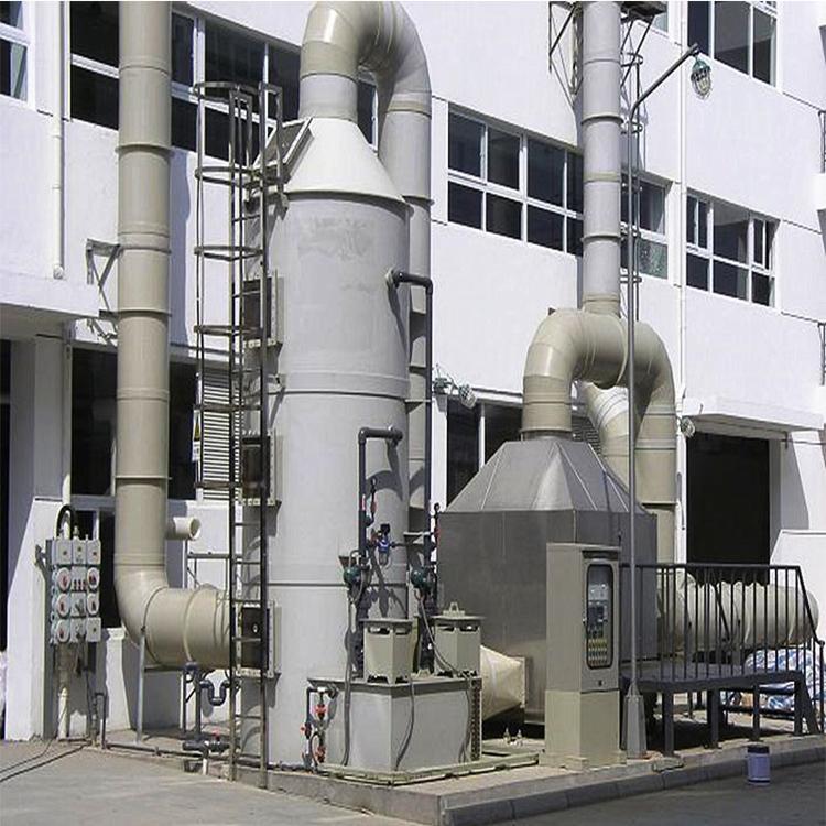pp喷淋塔 除臭除味除尘塔 漆雾处理环保设备 脱硫脱硝废气净化塔