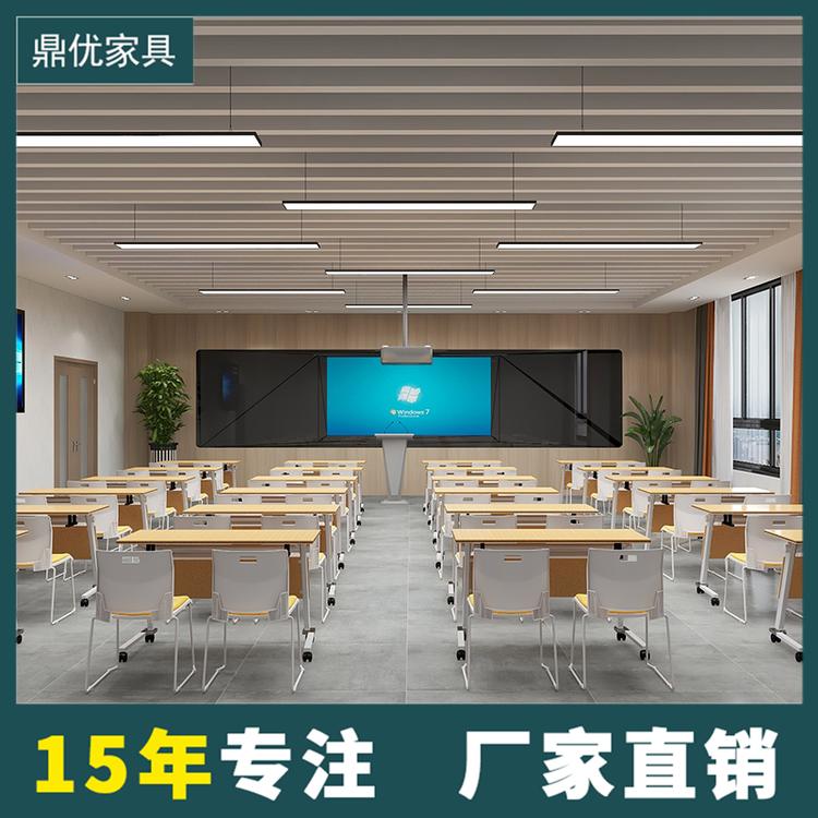 可拼接方形培训桌折叠学生桌简约办公桌学校教室桌椅厂家直销