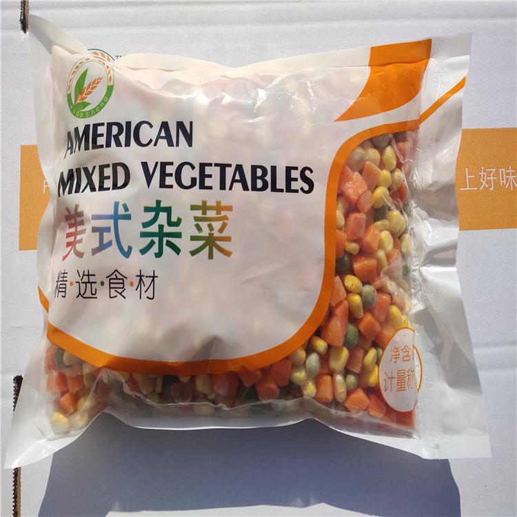 唐山群辉食品新鲜速冻什锦菜美式杂菜厂家直销
