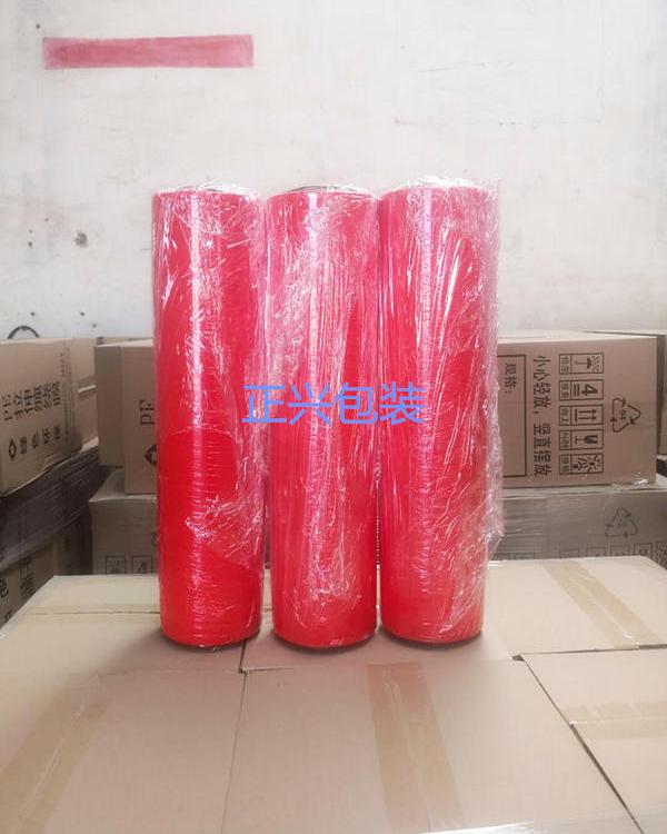 正兴缠绕膜膜 颜色可定制 自粘性好 拉力好 通过ISO9001认证