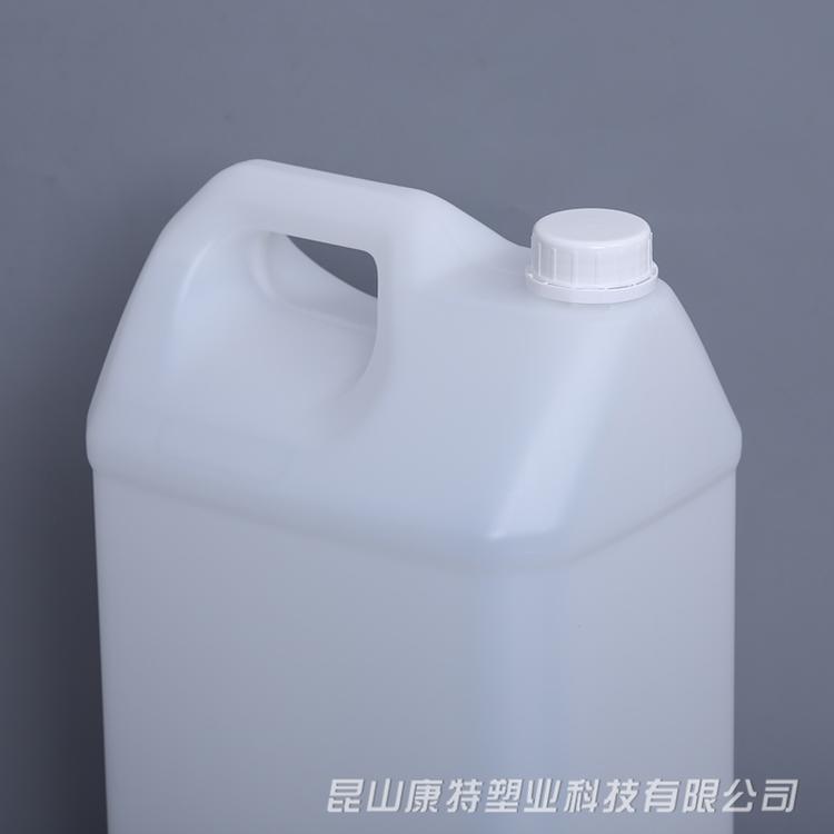 提把桶 10L提把桶 本色 塑料桶  厂家直销HDPE 白色民用桶 方形提桶水桶酒桶油桶 扁方提桶卤水桶 全新料塑料桶