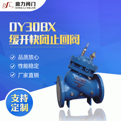 厂家供应DY30BX缓开快闭止回阀门 多功能水泵控制阀止回阀