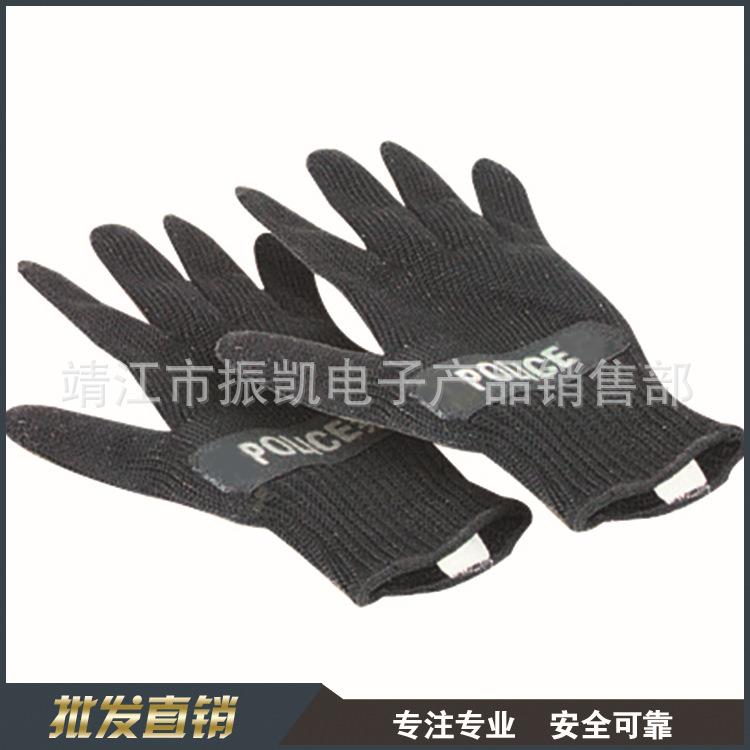 加强型劳保防割手套多用途专业防护防身手套5级户外劳保钢丝手套
