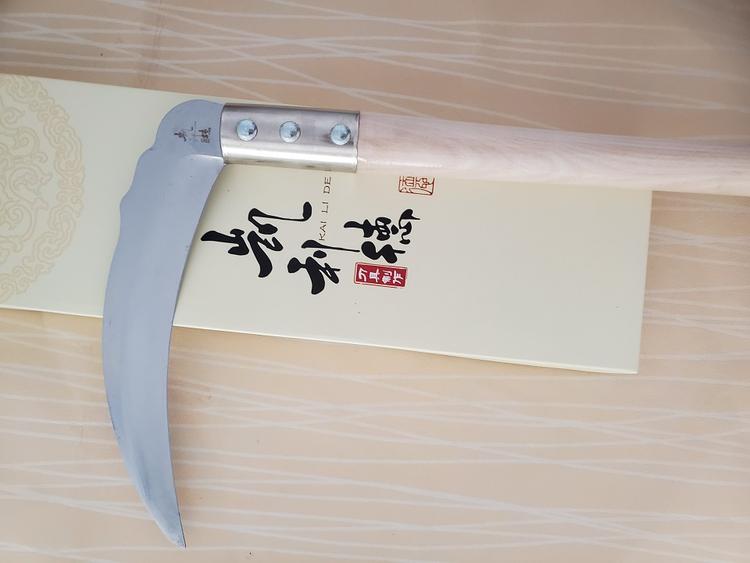 凯利德  长柄农用工具镰刀  割水稻镰刀