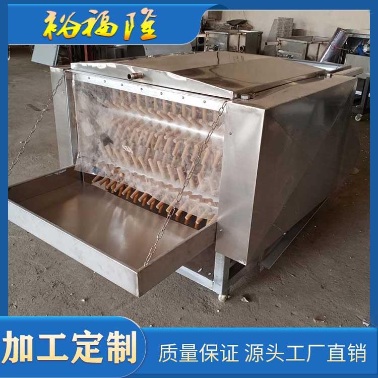 裕福隆鸡鸭鹅脱毛效果脱毛机价格 家禽脱毛机 厂家直销