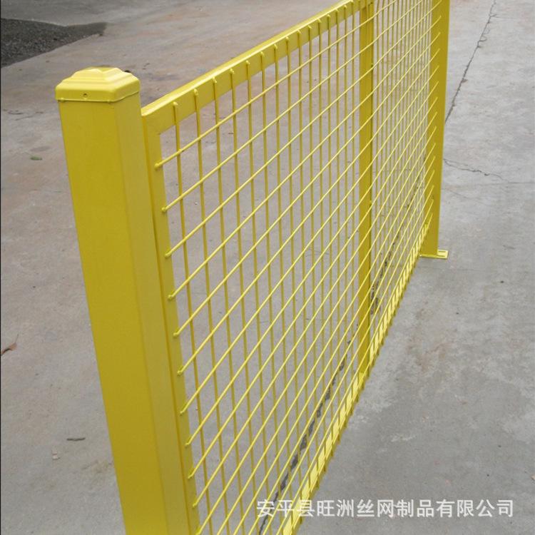 旺洲厂家定做车间隔离护栏网 仓库隔断框架隔离围网图片 厂家直销