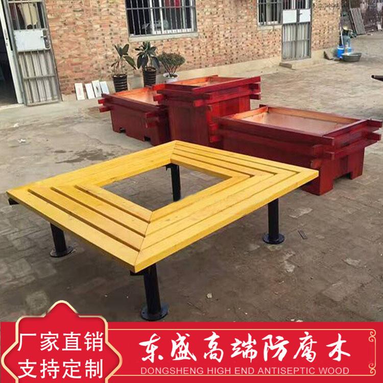 安阳防腐木公园椅 供应防腐木公园椅 源头厂家一手货源
