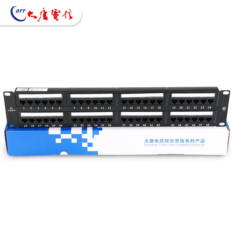 (DTT)大唐电信_DTT-P5-1482_超五类48口非屏蔽网络配线架