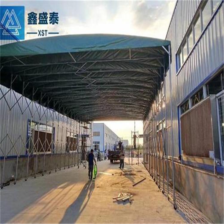 西安伸缩布艺雨棚安装西安伸缩雨篷定做陕西加工厂活动雨蓬定制