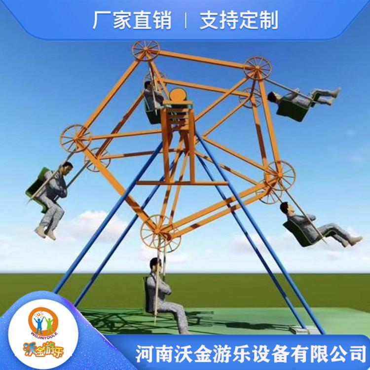 沃金抖音网红秋千 庙会网红秋千 规格尺寸按需求定制