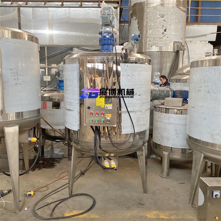 1000L搅拌桶不锈钢液体搅拌机化工反应釜建筑胶水熬胶罐