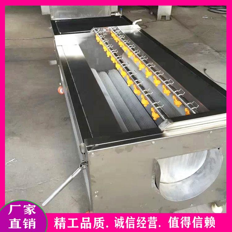 蔓菁去泥毛辊清洗机 芋头土豆胡萝卜毛刷去皮清洗机 根茎类去泥去杂清洗机