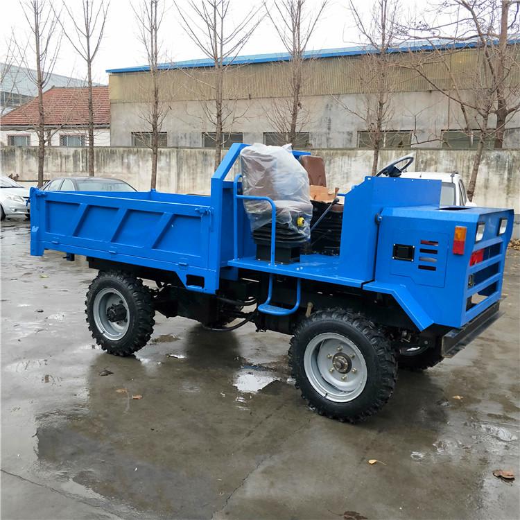轴传动工程建筑自卸翻斗运输车 25马力3吨小四轮 四不像农用爬山车 厂家直销