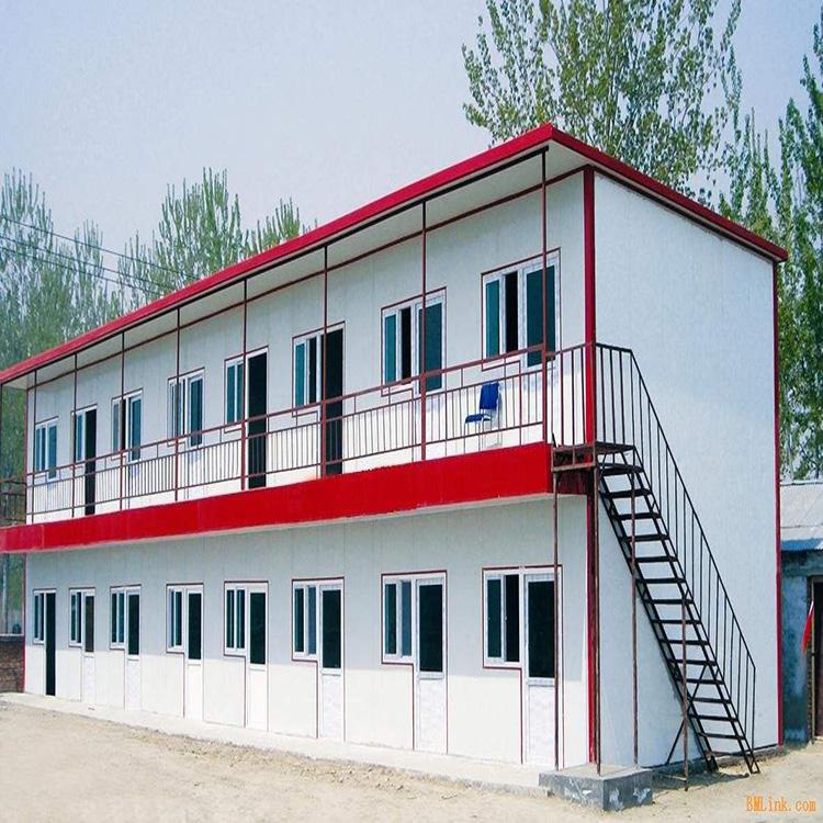 彩钢房T式活动板房 防火活动板房 双层T式活动板房安装