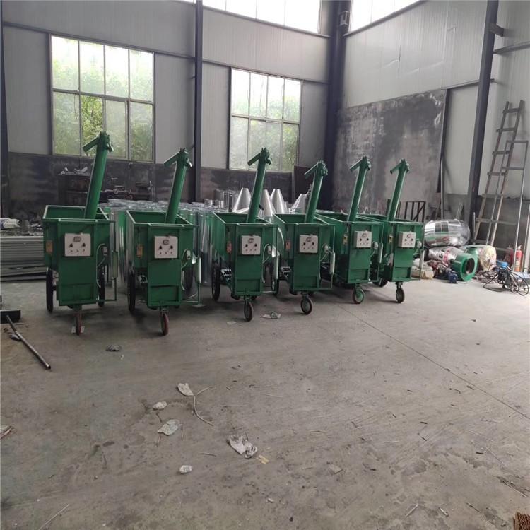 山东多面体批发自动喂料机 养鸡上料车 肉鸡笼养自动喂料机价格 型号定制