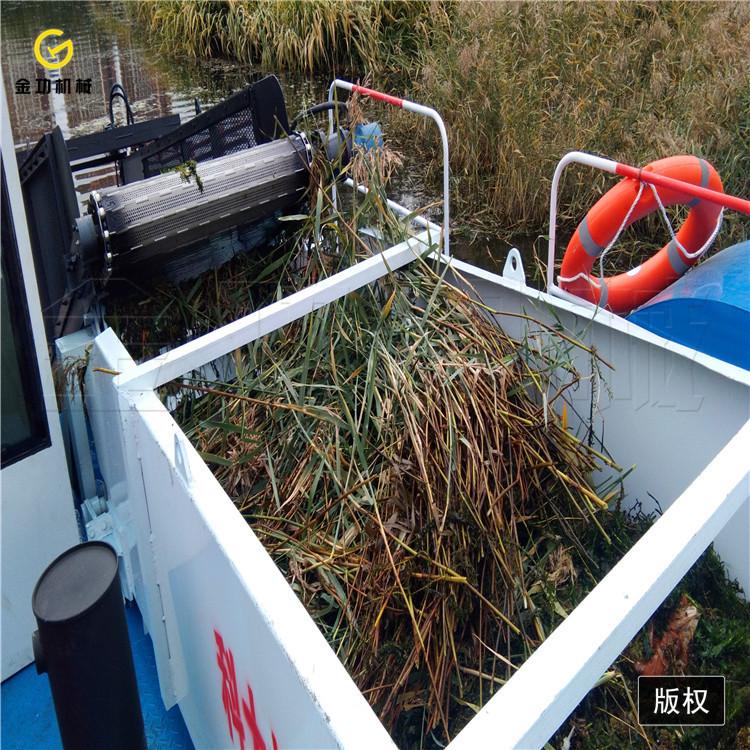 中型保洁船  河道水草收割打捞船