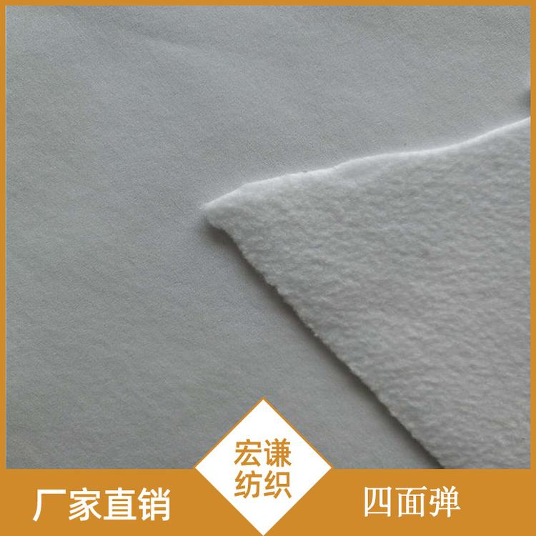 厂家供应黑色四面弹贴膜复合摇粒绒使用于户外夹克面料