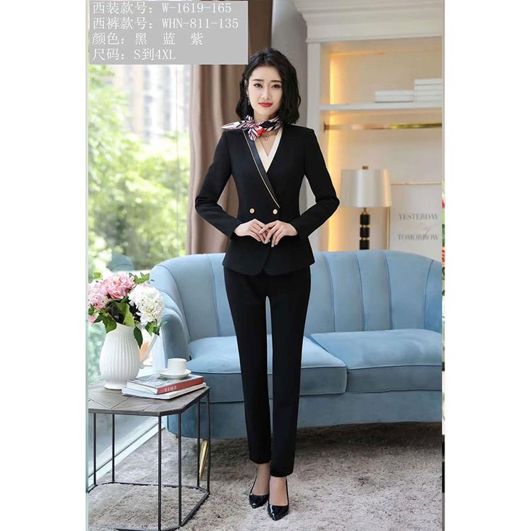 嘉纳服饰生产 德州春秋装职业装 通勤百搭办公工作服