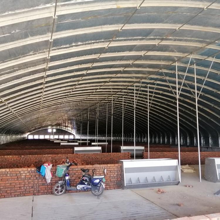 新疆养殖大棚肉牛羊养猪蛋鸡养殖大棚  养鸭大棚