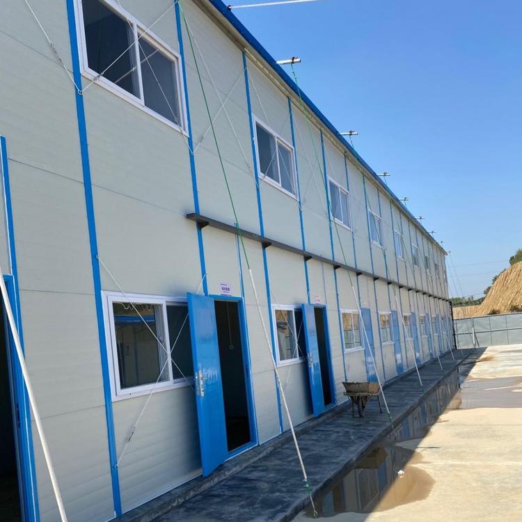 山东轻钢活动房厂家  新型活动房  彩钢板房