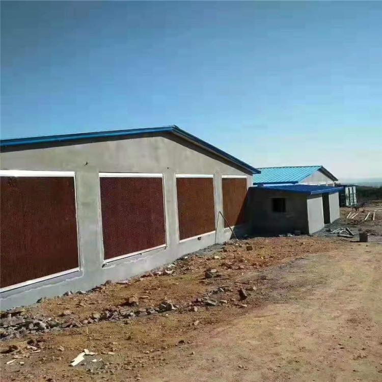 山东降温湿帘厂家 15公分铝合金水帘湿帘 加厚铝合金水帘墙 尺寸可定制