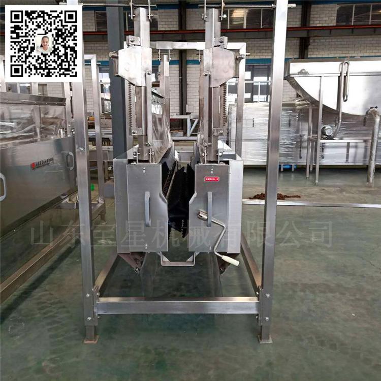 荆州时杀1000只蛋鸡屠宰流水线 整套模具宰杀设备