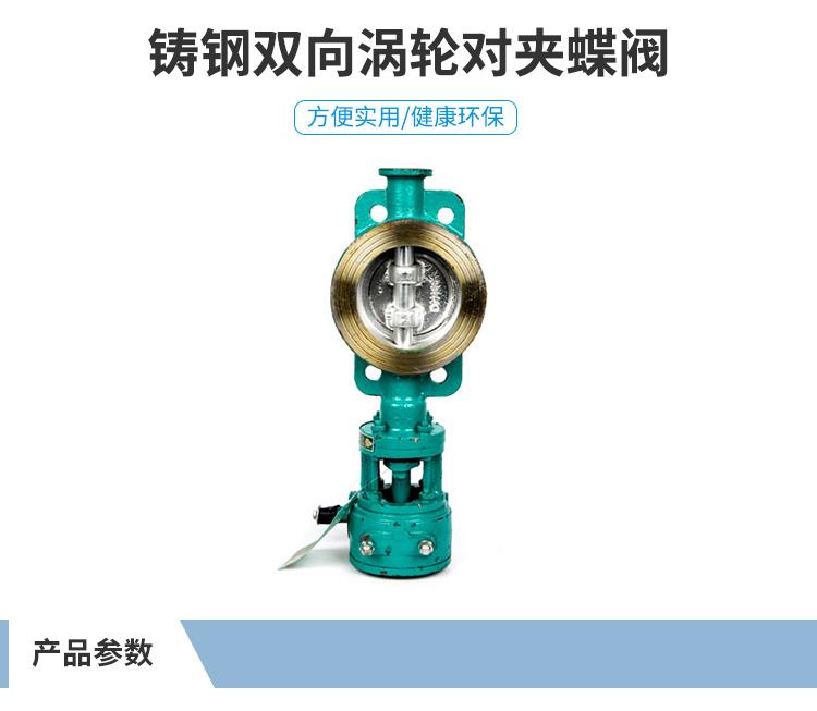 良工阀门 铸钢双向涡轮对夹蝶阀 DS373H-16CDN50--DN300