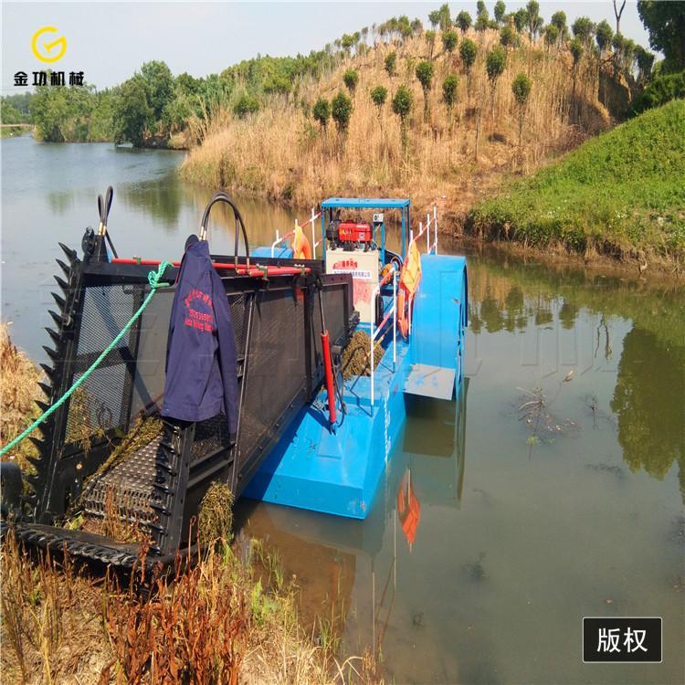乡镇河道割草船  垃圾打捞船