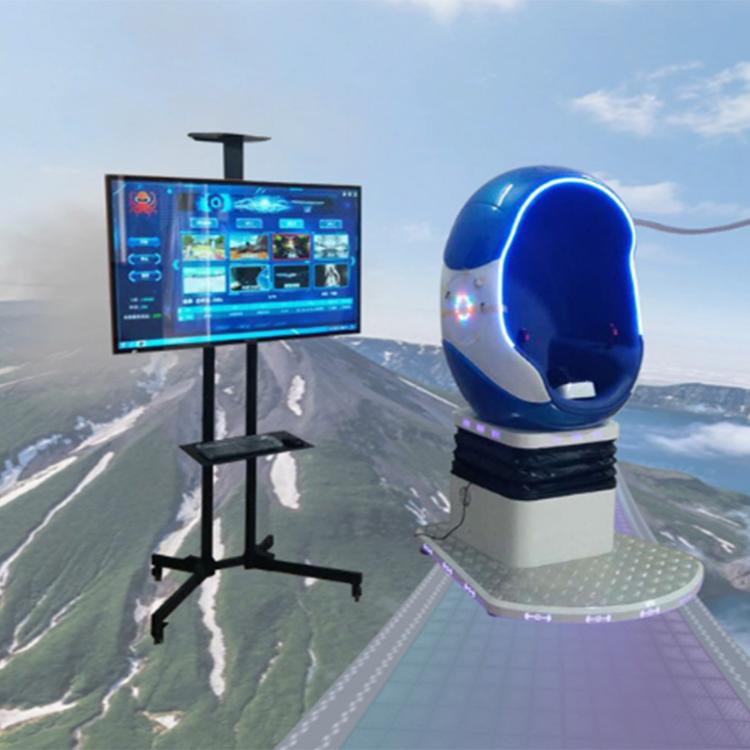 VR单人蛋椅 大型VR设备vr体感设备室内互动项目vr太空舱vr自助机vr体感设备厂家乐阳厂家