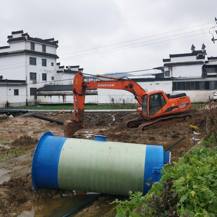 生产厂家直销定制 玻璃钢一体化提升泵站 预制雨水一体化泵站