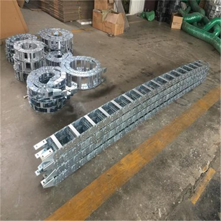 TLG现货供应桥式金属坦克链  工程钢制拖链 型号齐全