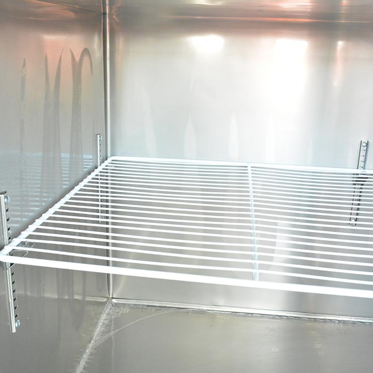 四门冰箱不锈钢冷藏冷冻柜立式不锈钢保鲜柜商用厨房冰箱