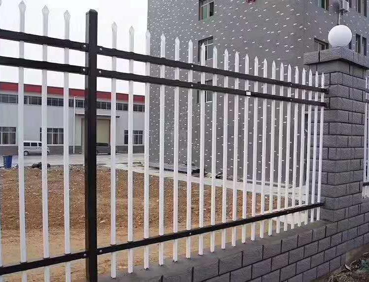 定制铁艺锌钢护栏_防翻栏杆_防攀爬锌钢栏杆-隔离栏围墙-钢篱笆栅栏