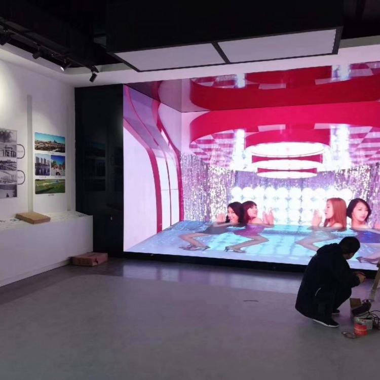 展厅led沉浸式屏LED沉浸式显示屏 颠覆感官,【裸眼3DLED显示屏】裸眼3DLED显示屏价格 运用3DVR技术的led显示屏大屏幕你见过吗 LED全彩显示屏3D显示控制方案-3D 显示屏