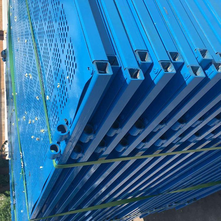 云南省  厂家建筑施工安全防护爬架网 镀锌板冲孔防坠护栏网脚手架