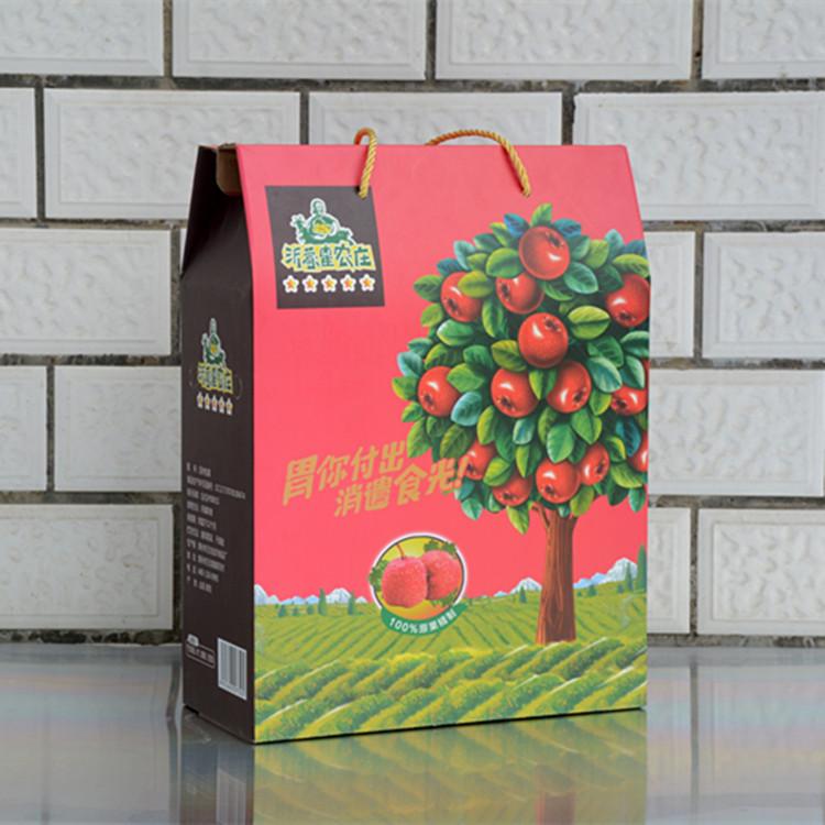 加工批发 彩色手提包装盒印刷 瓦楞包装箱装潢印刷批发好价