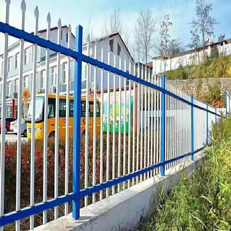 云南省 厂家供应小区别墅园林安全隔离锌钢护栏 厂房学校防护锌钢护栏定制