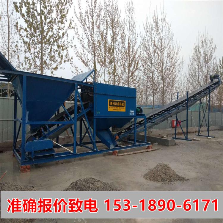 现货XS-100滚筒洗石机  搅拌站洗石机价格 青州志成机械