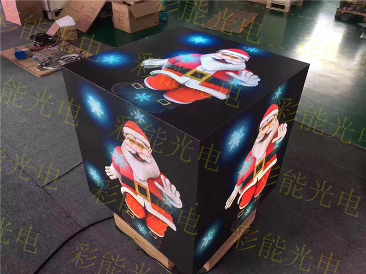LEDP3魔方显示屏 室内魔方屏 魔方P系列LED租赁屏 P4室内LED异形屏博物馆展厅山峰白云魔方三棱锥电子  魔方KTV-供应室内外大型LED全彩显示屏,LED电子显示屏
