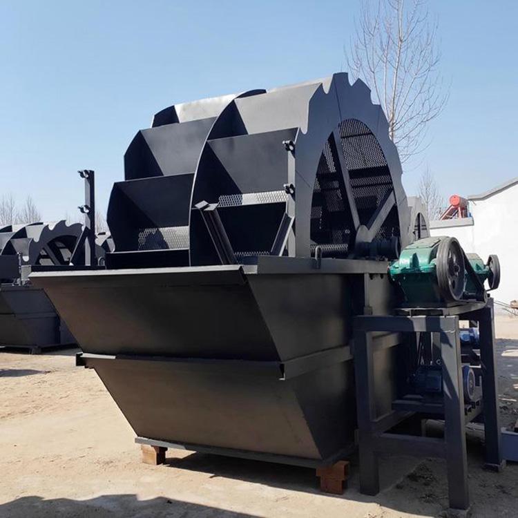 小型洗选轮斗洗沙机 功率消耗小洗砂机 石料洗砂机清洗设备